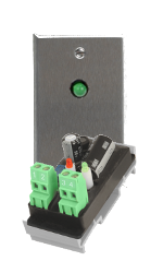 EXL03022 SS Plate with Green Indicator and Power Supply