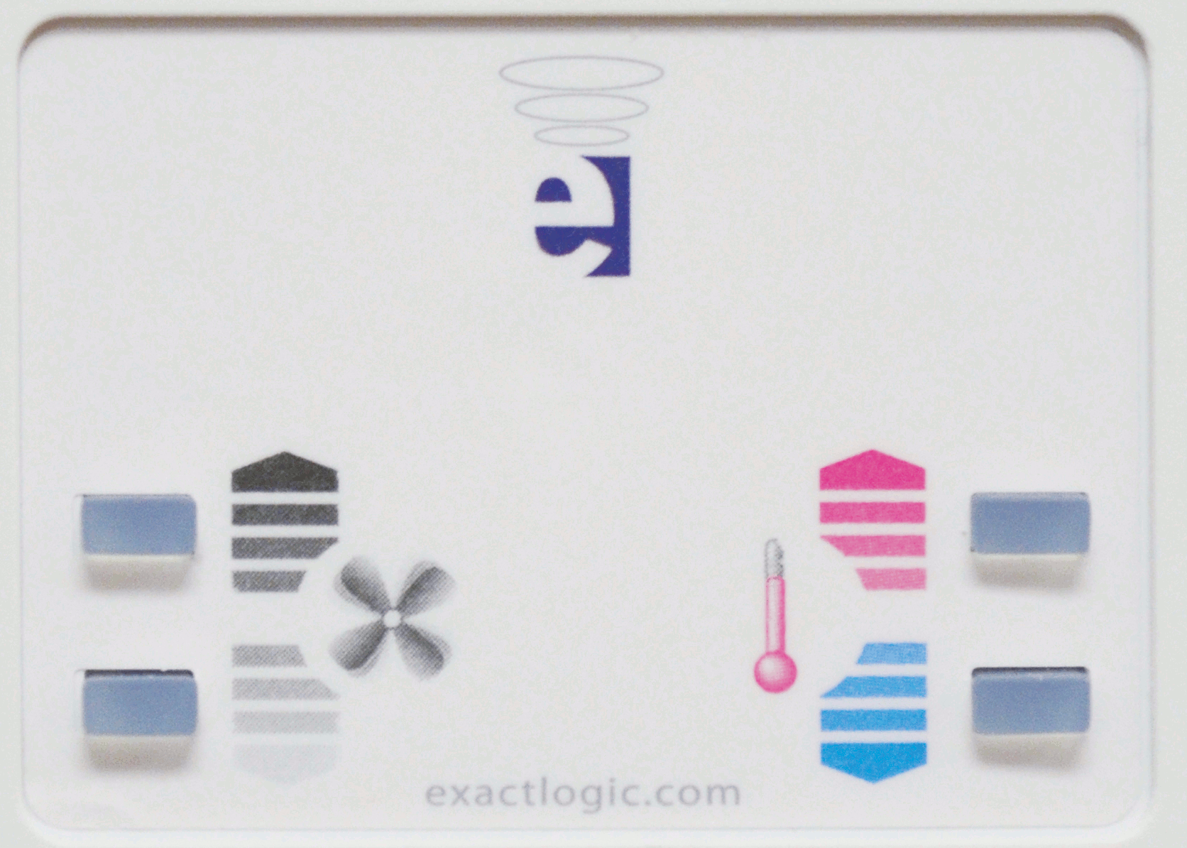 1000 Custom Labels for ExactLogic Thermostats